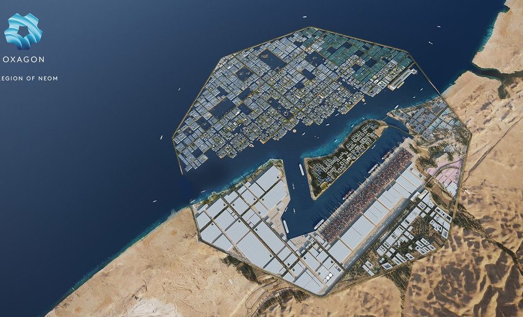 Oxagon, el mayor complejo industrial flotante del planeta