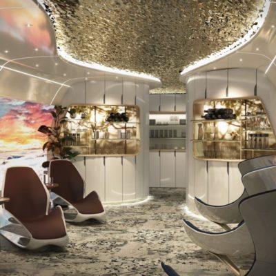 El lujoso interior del Boeing Business Jet Max 8 que ganó International Yacht & Aviation Awards 2022 con su diseño