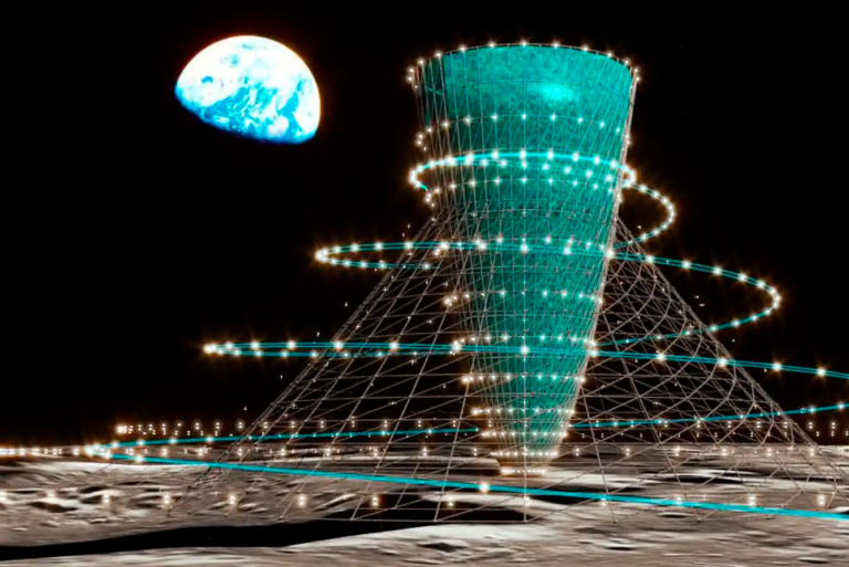 The Glass busca convertirse en una megaestructura en la Luna y marte