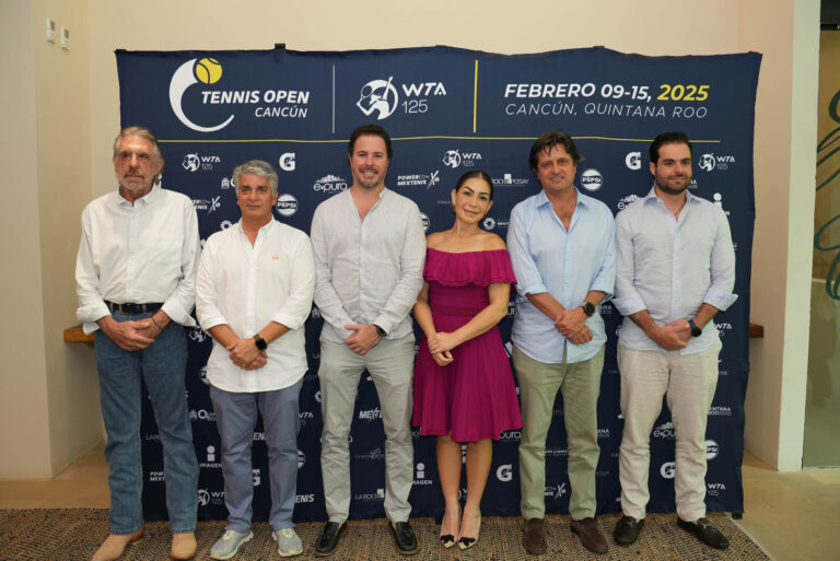 Tennis Open Cancún presenta su rueda de Prensa