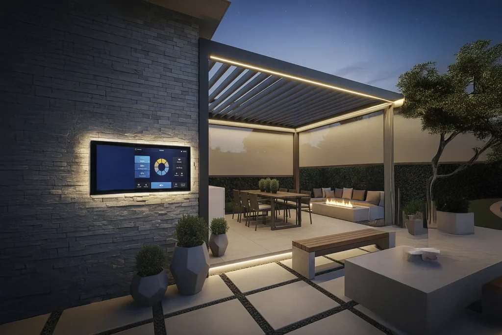 Outdoor Living Tech lujo y confort al aire libre