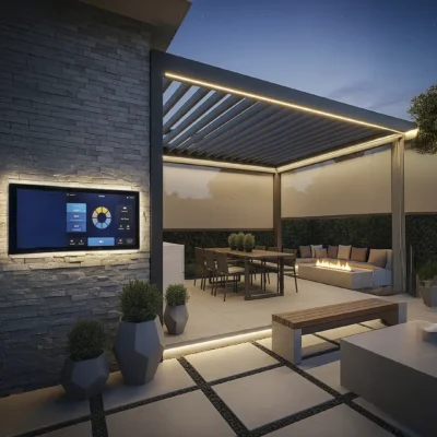 Outdoor Living Tech lujo y confort al aire libre