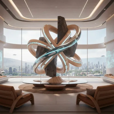 Materia noble sobre plástico 